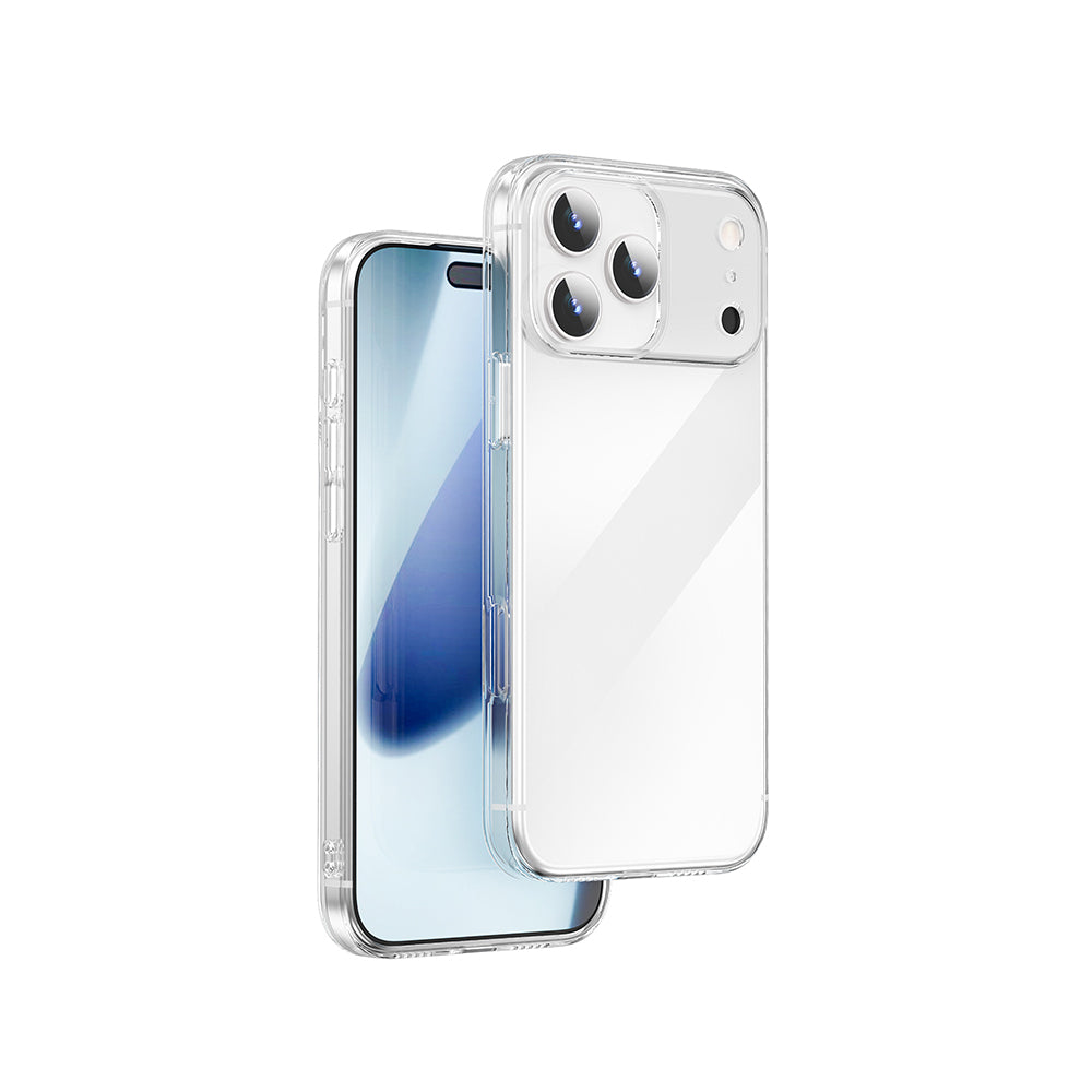 Wiwu YXK-206 iPhone 17 Pro Max Invisible Sert PC Telefon Kılıfı Wiwu YXK-206 iPhone 17 Pro Max Invisible Sert PC Telefon Kılıfı